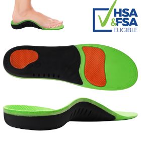 KEKOY Orthotics Insoles with Arch Support for Women & Men, Shoe Inserts for Pain Relief, Plantar Fasciitis, Flat Feet Shoe Insoles, M