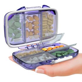 Travel Pill Organizer Moisture Proof Pill Holder Daily Medicine Organizer Box