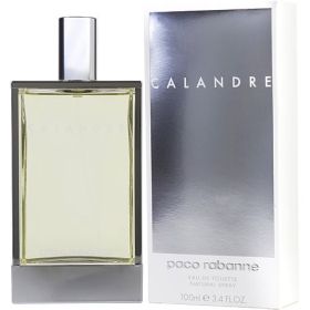 CALANDRE by Paco Rabanne (Scent: Aldehydes, Green notes, Bergamot, Orris root, Jasmine, Option: WOMEN, size: 3.4 OZ)