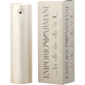 EMPORIO ARMANI by Giorgio Armani (Scent: Pear, Mandarin Orange, Tuberose, Bergamot, Lime, Pineapple, Lily of the Valley, Heliotrope, Jasmine, Orris Root, Vanilla, Musk, Almond, Amber, Cedar, Tonka Bean, Sandalwood, Option: WOMEN, size: 3.4 OZ)