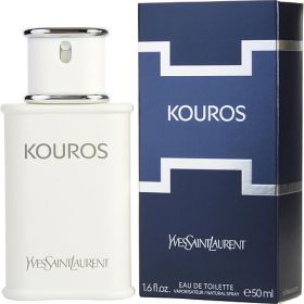 KOUROS by Yves Saint Laurent (Scent: Patchouli, Cinnamon, Jasmine, Oakmoss, Tonka Bean, Option: MEN, size: 1.6 OZ)