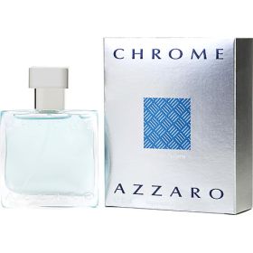 CHROME by Azzaro (Scent: oakmoss, cedar, tonka bean, brazilian rosewood, coriander, Option: MEN, size: 1 OZ)