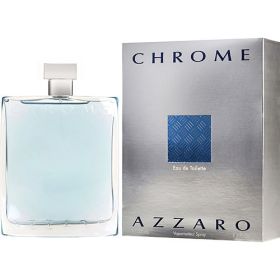 CHROME by Azzaro (Scent: oakmoss, cedar, tonka bean, brazilian rosewood, coriander, Option: MEN, size: 6.8 OZ)