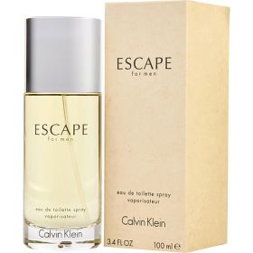 ESCAPE by Calvin Klein (Scent: Mango, Grapefruit, Bergamot, Melon, Juniper, Eucalyptus, Birch, Sage, Fir, Sea Notes, Cypress, Rosemary, Vetiver, Oakmoss, Patchouli, Amber, Sandalwood, Option: MEN, size: 3.4 OZ)