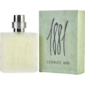 CERRUTI 1881 by Nino Cerruti (Scent: Juniper, Bergamot, Elemi Resin, Galbanum, Cypress, Carnation, Lavender, Cassia, Lily of the Valley, Rose, Ylang-Ylang, Vetiver, Cedar, Oakmoss, Pine Tree, Patchouli, Sandalwood, Musk, Pepper, Option: MEN, size: 3.4 OZ)