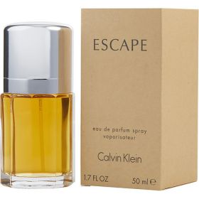 ESCAPE by Calvin Klein (Scent: Chamomile, Melon, Litchi, Ylang-Ylang, Cassia, Marigold, Oakmoss, Black Orchid, Apple, Mandarin Orange, Coriander, hyacinth, Tagetes, Apricot, Lily of the Valley, Jasmine, Peach, Rose, Carnation, Cloves, Oakmoss, Vanilla, Cedar, Musk, Vetiver, Amber, Sand, Option: WOMEN, size: 1.7 OZ)