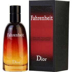 FAHRENHEIT by Christian Dior (Scent: Sicilian Mandarin, Lemon, Calabrian Bergamot, Nutmeg, Caraway, Option: MEN, size: 1.7 OZ)