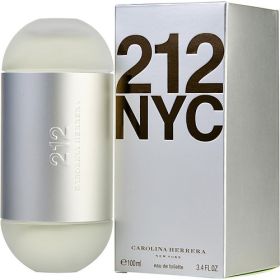 212 by Carolina Herrera (Scent: Musk, Lily, Orange blossom, Gardenia, Freesia, Option: WOMEN, size: 3.4 OZ)