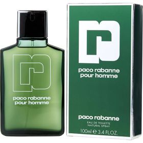 PACO RABANNE by Paco Rabanne (Scent: Brazilian Rosewood, Clary Sage, Rosemary, Geranium, Lavender, Tonka Bean, Oakmoss, Musk, Amber, Honey, Option: MEN, size: 3.4 OZ)