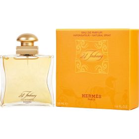 24 FAUBOURG by Hermes (Scent: Bergamot, Ylang-Ylang, Hyacinth, Peach, Orange, Jasmine, Gardenia, Orange Blossom, Iris, Black Elder, Vanilla, Patchouli, Amber, Sandalwood, Option: WOMEN, size: 1.6 OZ)