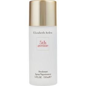 FIFTH AVENUE by Elizabeth Arden (Scent: Lily of the Valley, Lilac, Bergamot, Mandarin Orange, Lime (Linden Blossom), Magnolia, Peach, Violet, Bulgarian Rose, Ylang-Ylang, Tuberose, Carnation, Jasmine, Nutmeg, Vanilla, Sandalwood, Amber, Musk, Iris, Cloves, Option: WOMEN, size: 5 OZ)