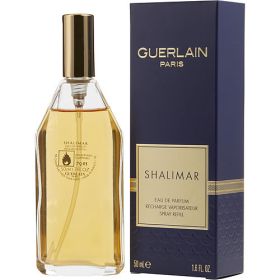 SHALIMAR by Guerlain (Scent: Bergamot, Coconut, Jasmine, Orange Blossom, Musk, Option: WOMEN, size: 1.6 OZ)