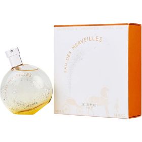 EAU DES MERVEILLES by Hermes (Scent: Orange, Elemi Resin, Lemon, Pepper, Violet, Pink Pepper, Amber, Fir, Madagascar Vetiver, Cedar, Oakmoss, Option: WOMEN, size: 1.6 OZ)