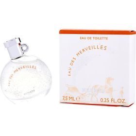 EAU DES MERVEILLES by Hermes (Scent: Orange, Elemi Resin, Lemon, Pepper, Violet, Pink Pepper, Amber, Fir, Madagascar Vetiver, Cedar, Oakmoss, Option: WOMEN, size: .25 OZ)