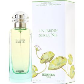 UN JARDIN SUR LE NIL by Hermes (Scent: bergamot, lavender, patchouli, amber, lemon, Option: WOMEN, size: 3.3 OZ)