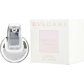 BVLGARI OMNIA CRYSTALLINE by Bvlgari (Scent: Lotus flower, Mandarin Orange. Heliotrope,Orris Ro, Option: WOMEN, size: 1.3 OZ)