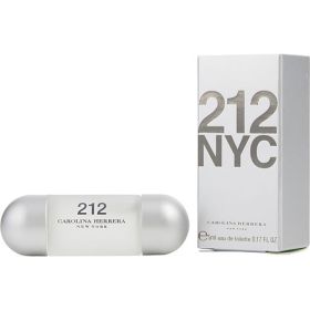 212 by Carolina Herrera (Scent: Musk, Lily, Orange blossom, Gardenia, Freesia, Option: WOMEN, size: 0.17 OZ)