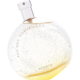 EAU DES MERVEILLES by Hermes (Scent: Orange, Elemi Resin, Lemon, Pepper, Violet, Pink Pepper, Amber, Fir, Madagascar Vetiver, Cedar, Oakmoss, Option: WOMEN, size: 3.3 OZ)