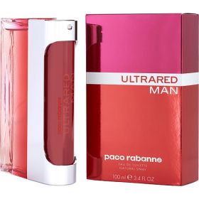 ULTRARED by Paco Rabanne (Scent: Blood Orange, Tonka Bean, Vanilla, Praline, Patchouli, Option: MEN, size: 3.4 OZ)