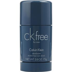 CK FREE by Calvin Klein (Scent: Suede Note, Juniper Berry, Absinthe, Star Anise, Texas Cedar, Buchu, Coffee, Patchouli, Musks, Oak, Ironwood, Jackfruit, Tobacco Leaf, Option: MEN, size: 2.6 OZ)