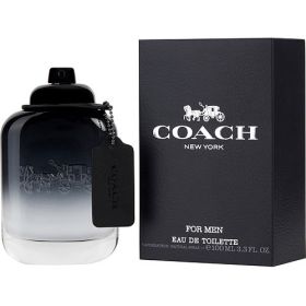 COACH FOR MEN by Coach (Scent: Bergamot, Kumquat, Grapefruit, Gerenium, Cardamom, Option: MEN, size: 3.3 OZ)