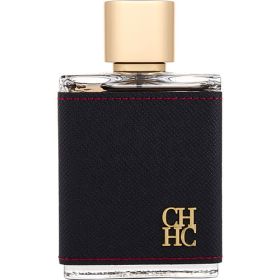 CH CAROLINA HERRERA (NEW) by Carolina Herrera (Scent: leather, nutmeg, bergamot, grapefruit peel, jasmine, ambergris, violet, wood, burnt sugar, vanilla, moss, saffron, mandarin, Option: MEN, size: 3.4 OZ)