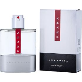 PRADA LUNA ROSSA by Prada (Scent: Lavender, Bitter Orange, Mint, Clary Sage, Ambroxan, Ambrette (Musk Mallow), Option: MEN, size: 3.4 OZ)