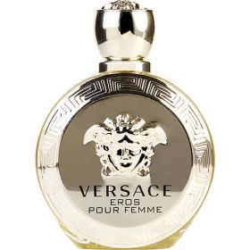 VERSACE EROS POUR FEMME by Gianni Versace (Scent: Pomegranate, Calabrian Bergamot, Sicilian Lemon, Peony, Jasmine, Jasmine Sambac, Lemon Blossom, Woody Notes, Musk, Ambroxan, Sandalwood, Option: WOMEN, size: 3.4 OZ)