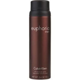 EUPHORIA MEN by Calvin Klein (Scent: Pepper, Ginger, Cedar, Sage, Black Basil, Suede, Brazilian Redwood, Patchouli Amber, Option: MEN, size: 5.4 OZ)