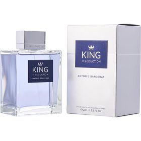 KING OF SEDUCTION by Antonio Banderas (Scent: Pineapple, Grapefruit, Green Apple, Sea Notes, Jasmine, Option: MEN, size: 6.7 OZ)