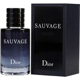 DIOR SAUVAGE by Christian Dior (Scent: Calabrian Bergamot, Patchouli, Pepper, Geranium, Cedar, Option: MEN, size: 2 OZ)