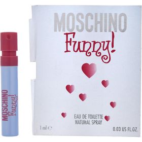 MOSCHINO FUNNY! by Moschino (Scent: Bitter Orange, Red Currant, Pink Pepper, Jasmine, Green Tea, Violet, Peony, Musk, Cedar, Oakmoss, Amber, Option: WOMEN, size: N/A)