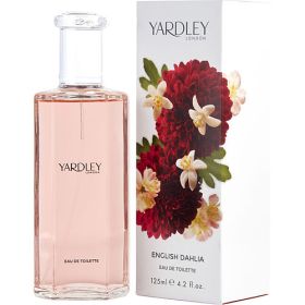 YARDLEY ENGLISH DAHLIA by Yardley (Scent: dahlia, peony, rose, cedar, musk, apple, Option: WOMEN, size: 4.2 OZ)