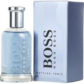 BOSS BOTTLED TONIC by Hugo Boss (Scent: Apple, Lemon, Bitter Orange, Grapefruit, Geranium, Cloves, Cinnamon, Ginger, Woody Notes, Vetiver, Option: MEN, size: 3.3 OZ)