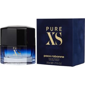 PURE XS by Paco Rabanne (Scent: Cinnamon, Leather, Apple, Sugar, Cedar, Option: MEN, size: 1.7 OZ)